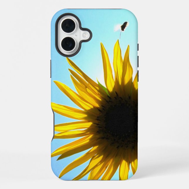 Coque iPhone Étuis pour téléphones Tournesol (Verso)