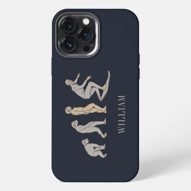 Coque iPhone Évolution de planche de surf de plage Sports (Verso)