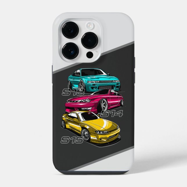COQUE iPhone ÉVOLUTION DU CHÂSSIS SILVIA "S" (Verso)