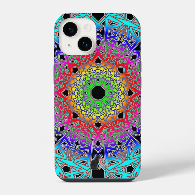 Coque iPhone Excellent Glyphe Spectra (Verso)