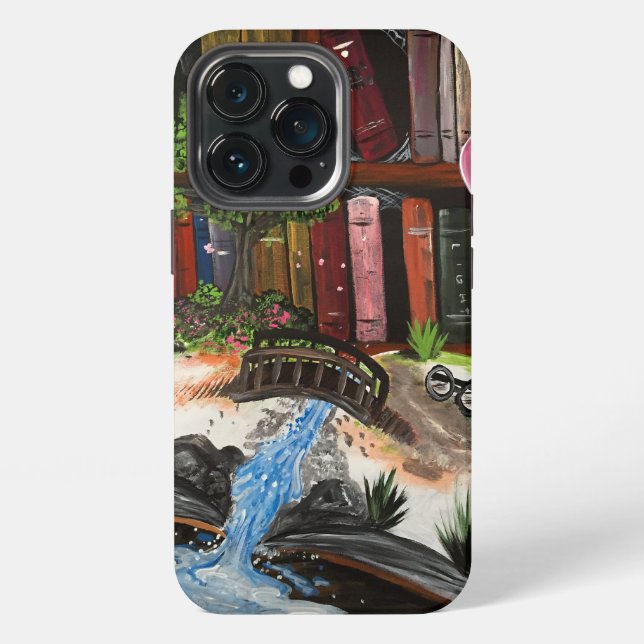 Coque iPhone Expérience du livre (Dos)