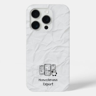 Coque iphone expert monochrome