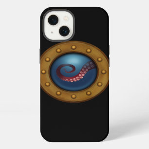 Etui iPhone 13 Explorateur de vapeur Navire sous-marin Porthol Oc