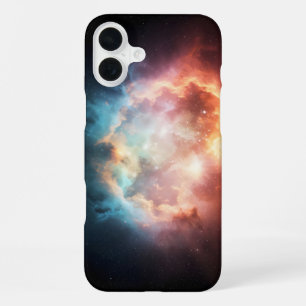 Coque iPhone 16 Plus Explosion cosmique tempête de pluie éthérée dans l