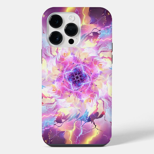 Coque iPhone Explosion de Balle de Feu de Foudre (Verso)