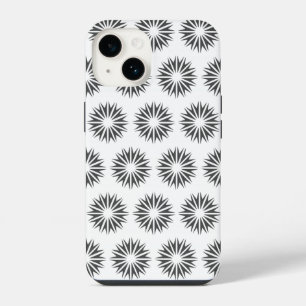 Coque Pour iPhone 14 Explosion de soleil moderne au charbon
