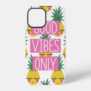 Coque iPhone 12 Expression conceptuelle Bonnes vibes seulement sur