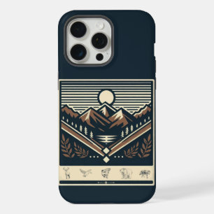 Coque iPhone 15 Pro Max Extérieur classique/vintage/nature sauvage