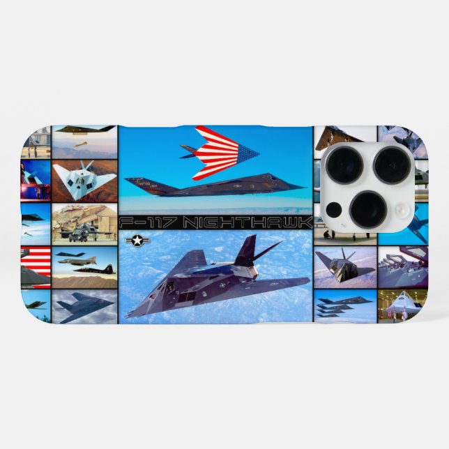 COQUE iPhone F-117 NUIT "MONTAGE" (Verso Horizontal)