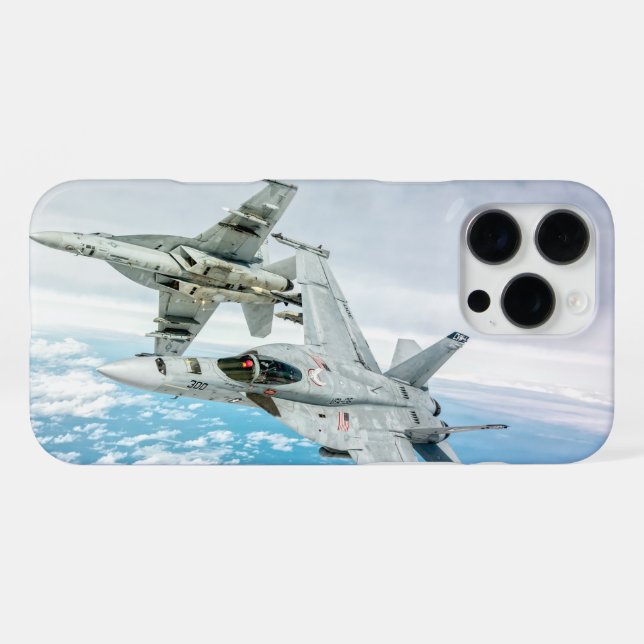 COQUE iPhone F/A-18E SUPER HORNET (Verso Horizontal)