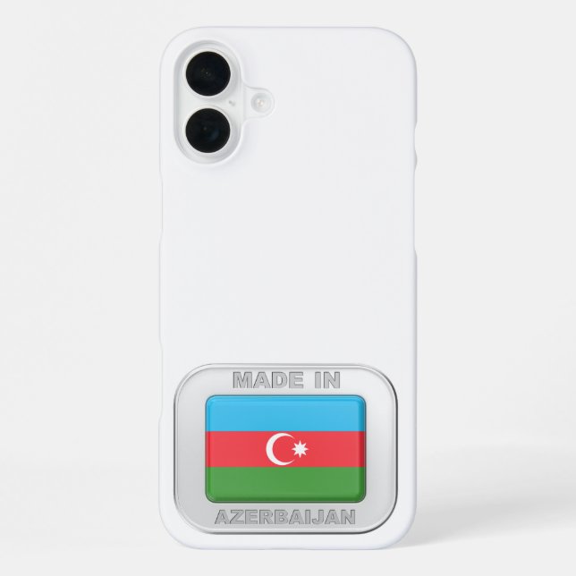 Coque iPhone Fabriqué en Azerbaïdjan (Verso)