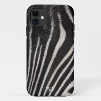 Coque iphone fait sur commande de zèbre - cas de