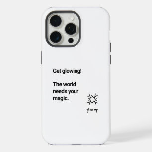 Coque iPhone 15 Pro Max Faites briller le monde a besoin de votre magie