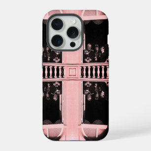 Coque iPhone 15 Pro Famille princière vintage de Monaco sur le balcon