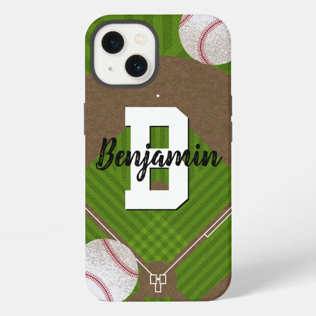 Coque iPhone Fans de baseball (Verso)