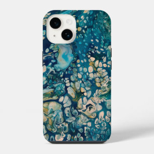 Coque Pour iPhone 14 Fantaisie abstraite sous-marine