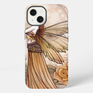 Etui iPhone 13 Fantaisie d'art de fée de rose Artworks Fées