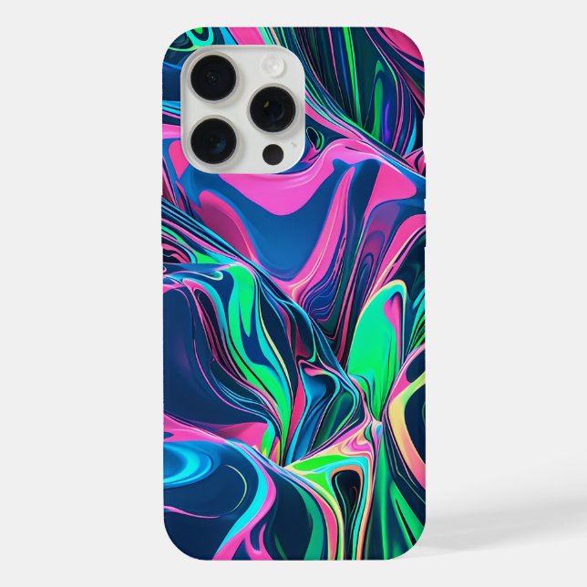 Coque iPhone Fantaisie fluide (Verso)