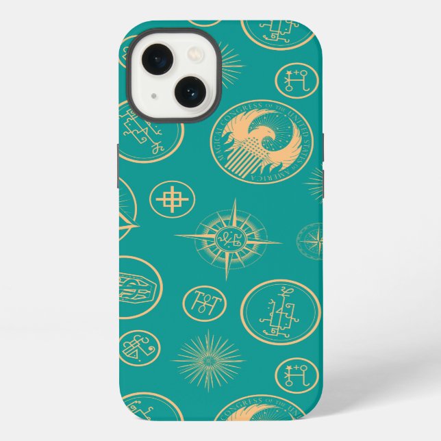 Coque iPhone FANTASTIC BEASTS AND WHERE TO FIND THEM™ Pattern (Verso)