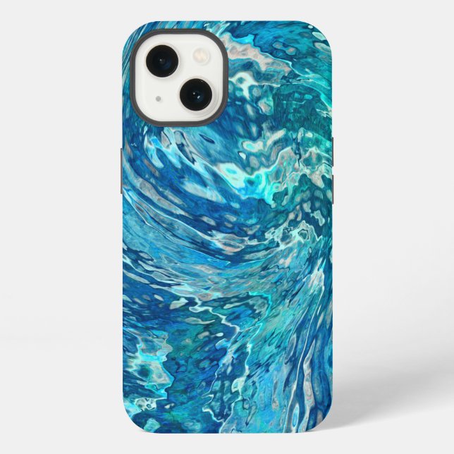 Coque iPhone Fantastique onde Abstraite (Verso)