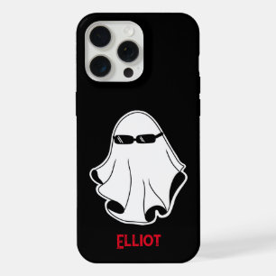 Coque iPhone 15 Pro Max Fantôme cool avec lunettes de soleil noires Person