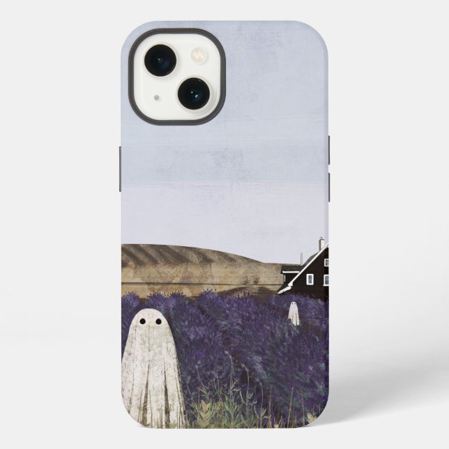 Coque iPhone Fantôme de lavande (Verso)