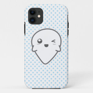 Coque iphone fantôme Kawaii Winking