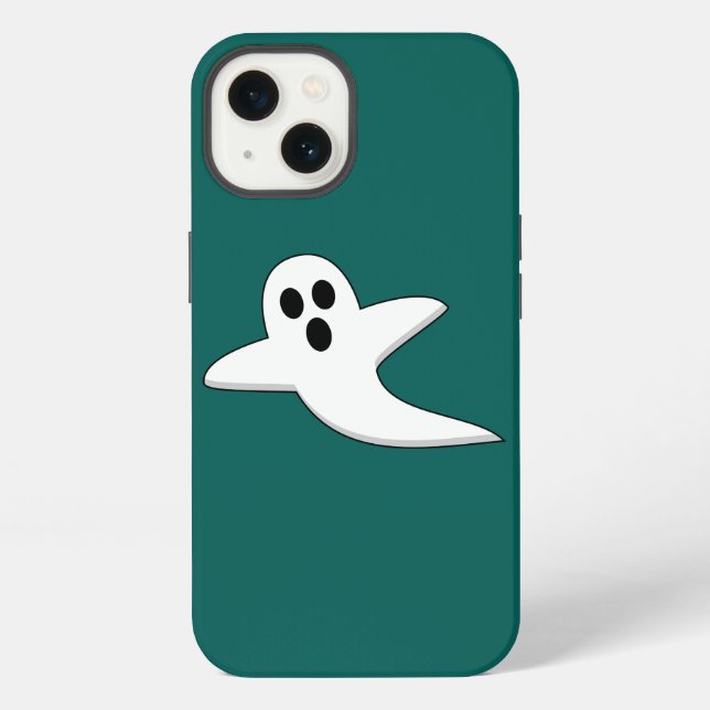 Coque iPhone Fantôme mignon (Verso)