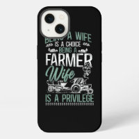 Farming Femme d'agriculteur Tracteur Vintage Être