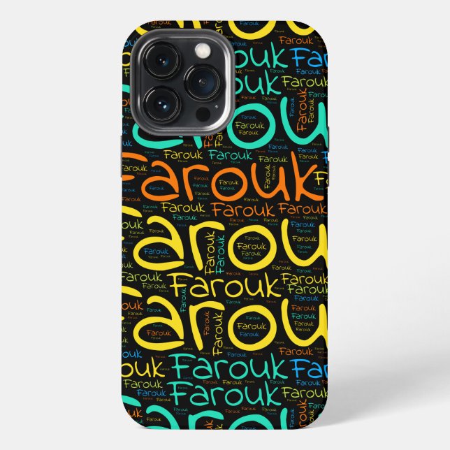 Coque iPhone Farouk (Verso)