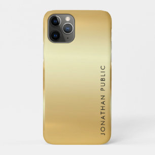 coque iphone Faux Gold Glamor tendance moderne