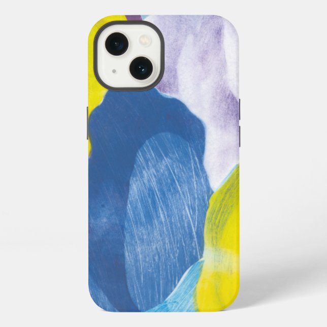 Coque iPhone Faux Indigo III (Verso)