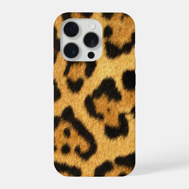 Coque iPhone Faux Jaguar Skin (Verso)