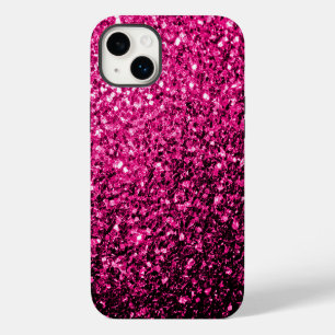 Faux paillettes scintillantes rose chaud