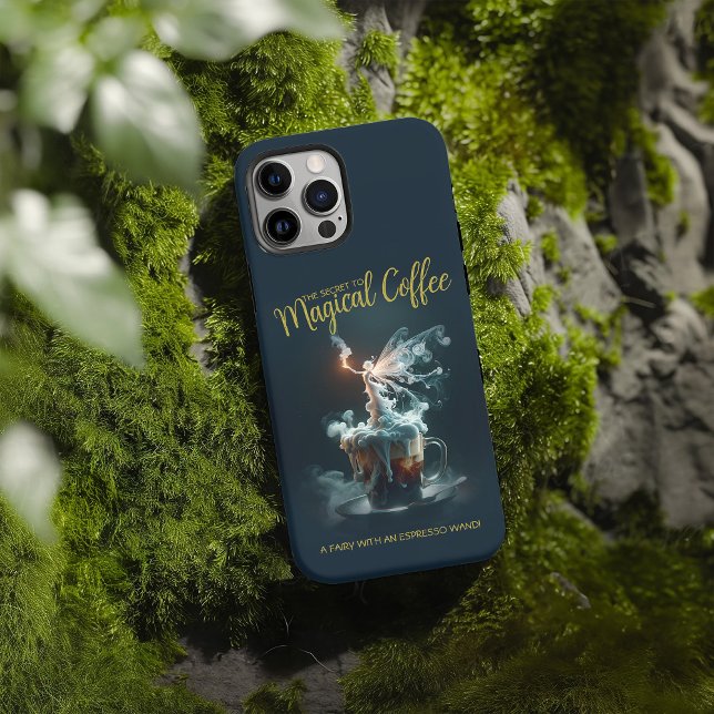 Coque iPhone Fée de café (Créateur téléchargé)