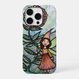 Coque iPhone 16 Pro Fée des fleurs Amoureux de la nature Fées