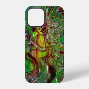 Coque iPhone 12 FÉE FLEUR VERTE Fantaisie