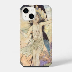 Coque Pour iPhone 14 Fée papillon victorienne vintage par Robinson