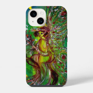 Coque Pour iPhone 14 FÉE VERTE AU CLAIR DE LUNE Fantastique