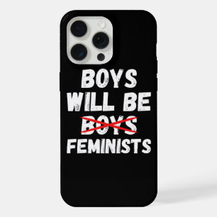 Coque iPhone 15 Pro Max Feminist Boy - Les garçons seront des féministes I