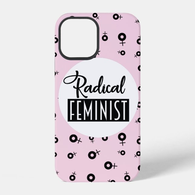 Coque iPhone Féministe radicale (Verso)