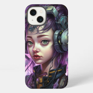 Etui iPhone 13 Femme Cyborg Science-fiction