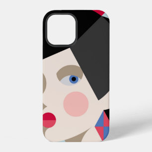 Coque iPhone 12 Femme élégante et stylée. Femme de style modernist