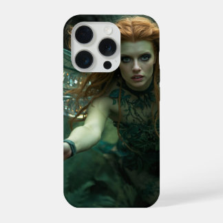 Coque iPhone 15 Pro Femme extraterrestre à l'aile de cristal - Fantast