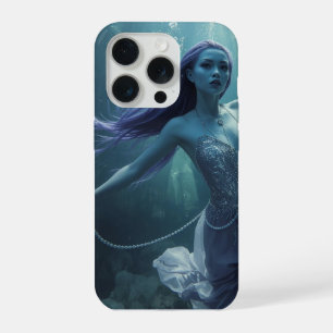 Coque iPhone 15 Pro Femme extraterrestre de cristal Fantastique – Sci-