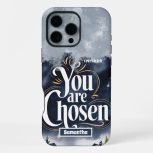 Coque iPhone 16 Pro Max Femmes chrétiennes personnalisées Vous êtes élues