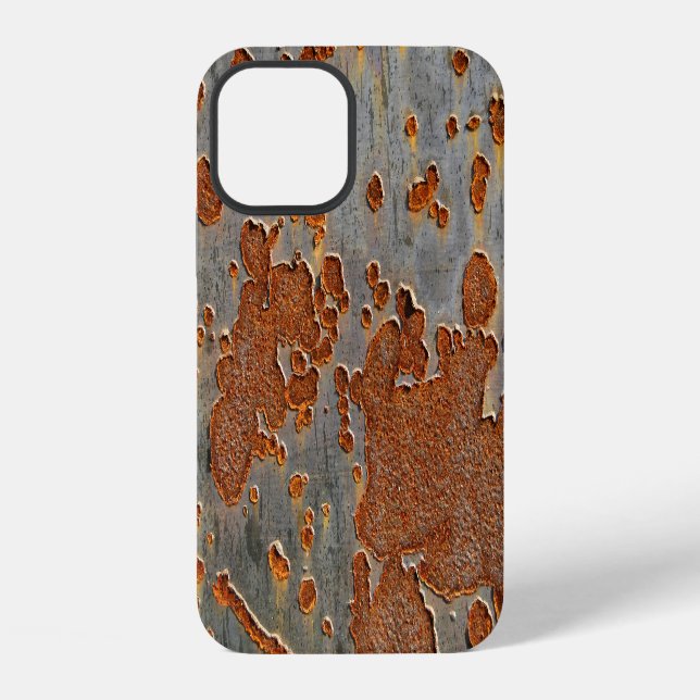 Coque iPhone Fer rustique : Tressé Jaune. (Verso)