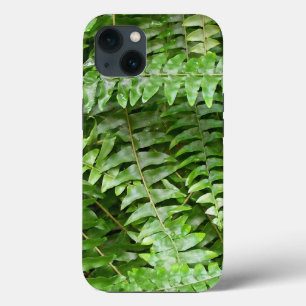 Etui iPhone 13 Fermer Fronds I Green Nature