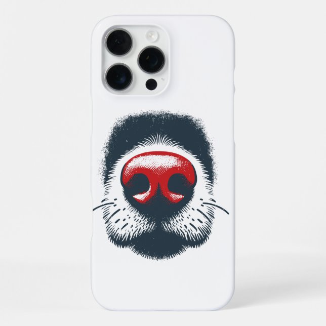 COQUE iPhone FERMETURE DU NEZ DE CHIEN (Verso)