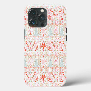 Etui iPhone 13 Pro Festin Pastel Joyeux Noël